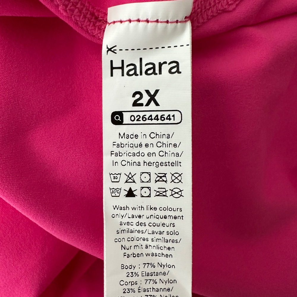 Halara SoftlyZero Plush Backless Active Dress Easy Peezy Pink 2X NWT - Picture 13 of 16